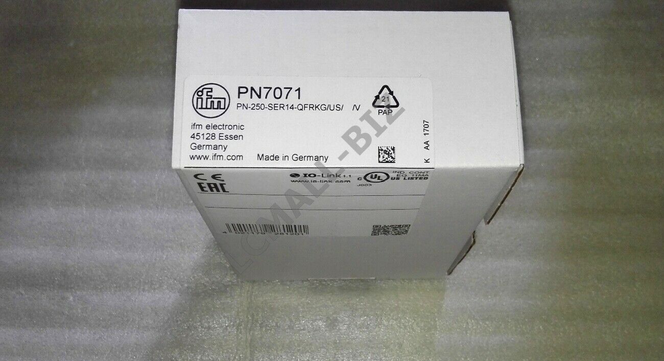 PN7071 Germany IFM Pressure Sensor Brand New