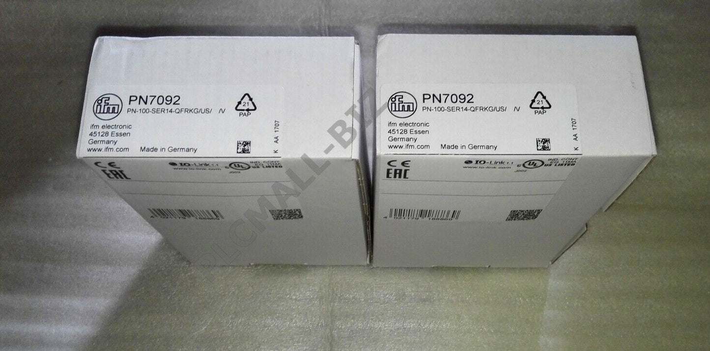 PN7092 Germany IFM Pressure Sensorr Brand New