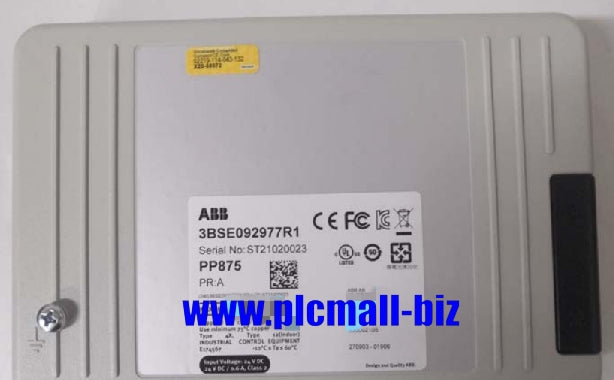 PP881 3BSE092978R1 ABB touch screen Brand New