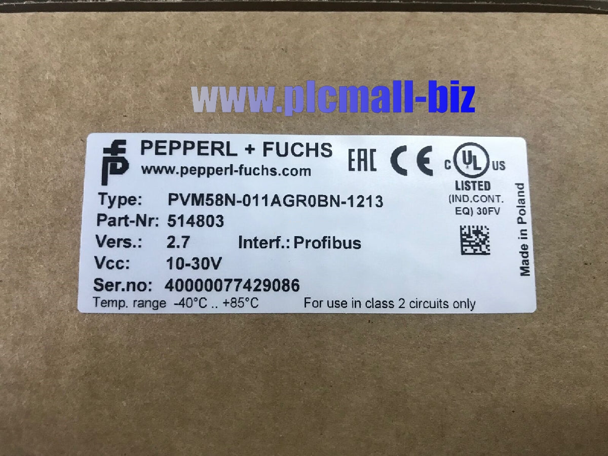 PVM58N-011AGR0BN-1213 PEPPERL+FUCHS 514803 Encoder Brand New
