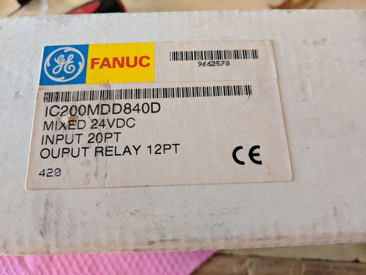 IC200MDD840 General Electric Discrete Mixed I/O Brand New in box Factory saled