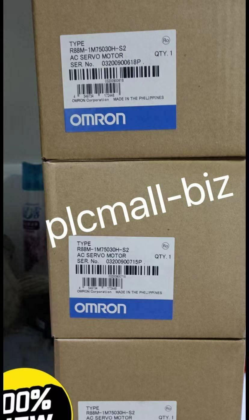 R88M-1M75030H-S2 Omron servo motor  Brand New