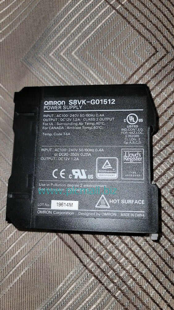S8VK-G01512 Omron Switching power supply Brand new
