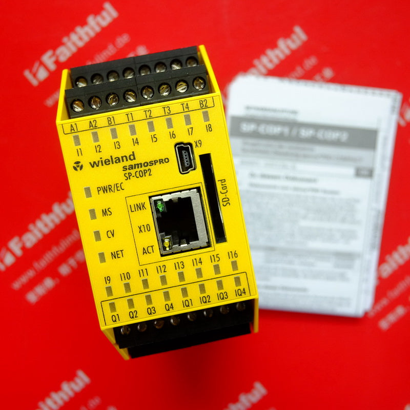 SP-COP2-EN-A Wieland R1.190.1210.0 Programmable Safety Module Brand New* 9 pcs