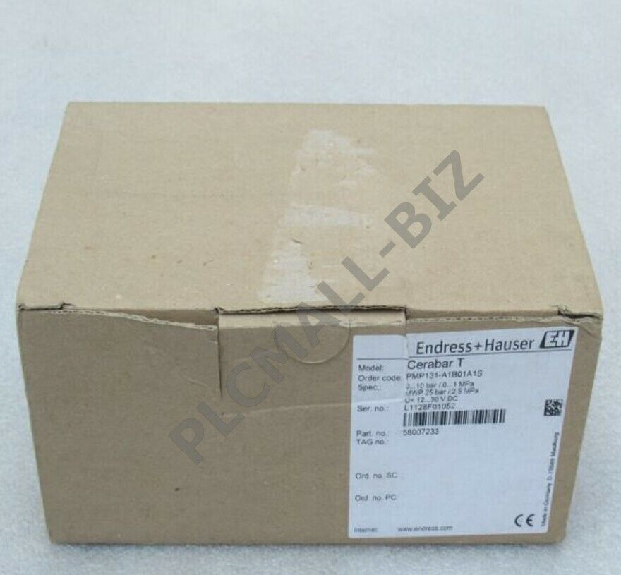 PMP131-A1B01A1S E+H Pressure Switch Brand New