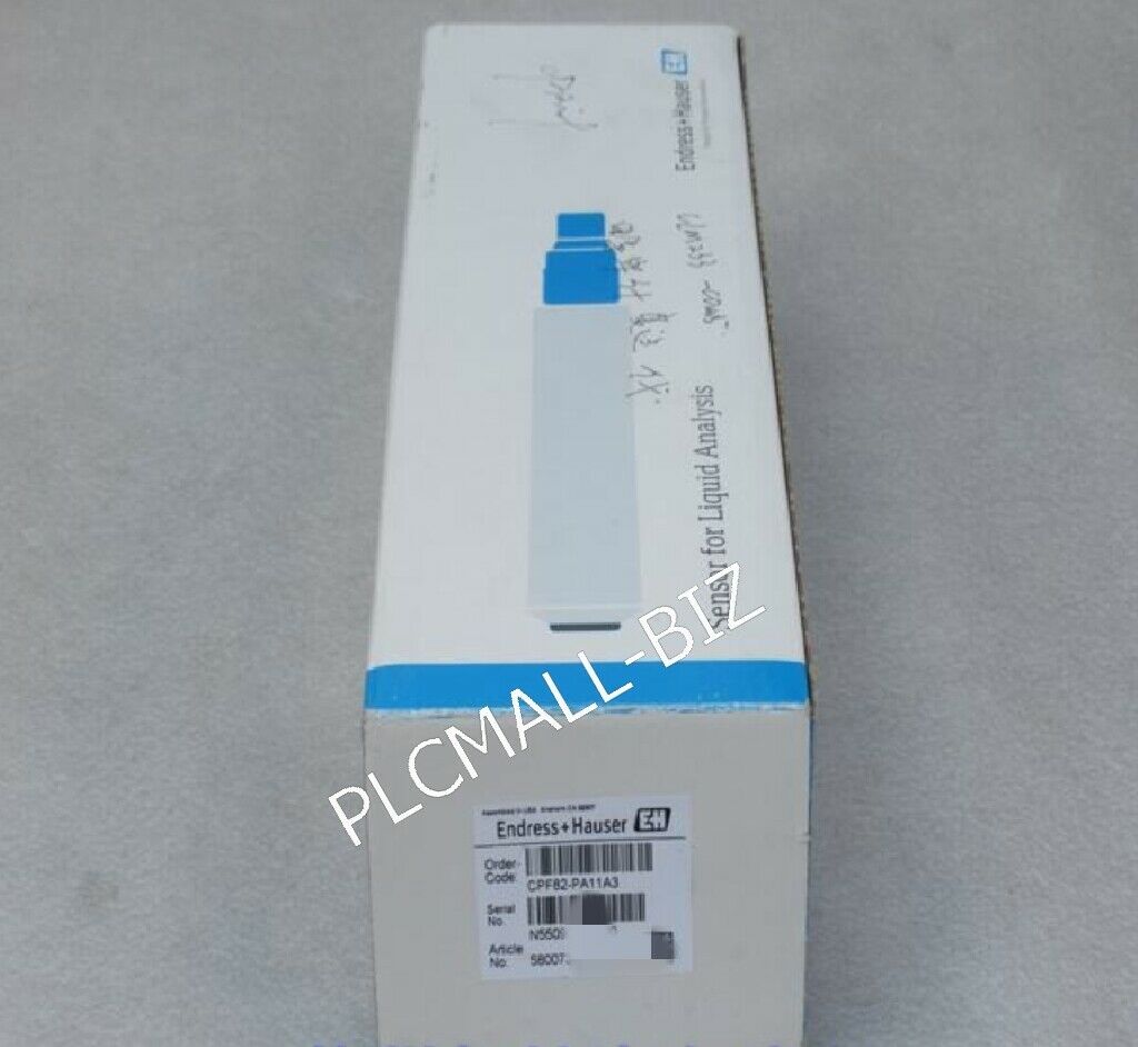 CPF82-PA11A3 E+H ORP Meter Electrode Probe Brand New