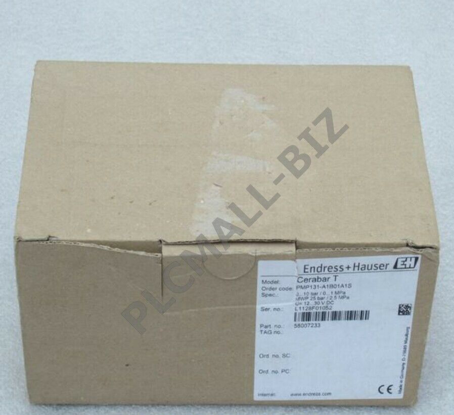 PMP131-A1B01A1S E+H Pressure Switch Brand New