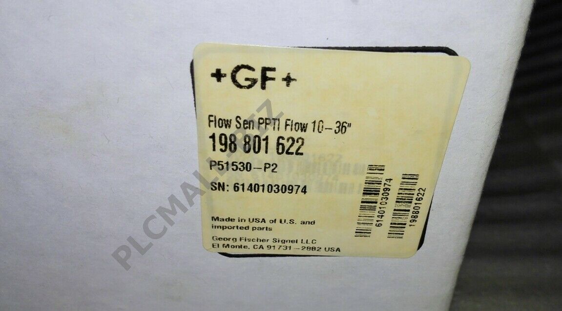 P51530-P2 +GF+ Flow Sensors  Brand New