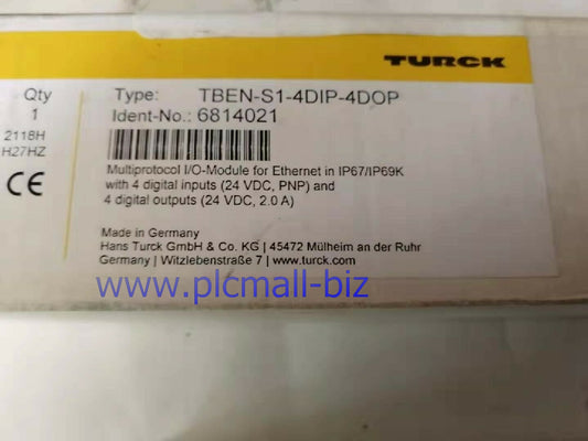 TBEN-S1-4DIP-4DOP TURCK module Brand New