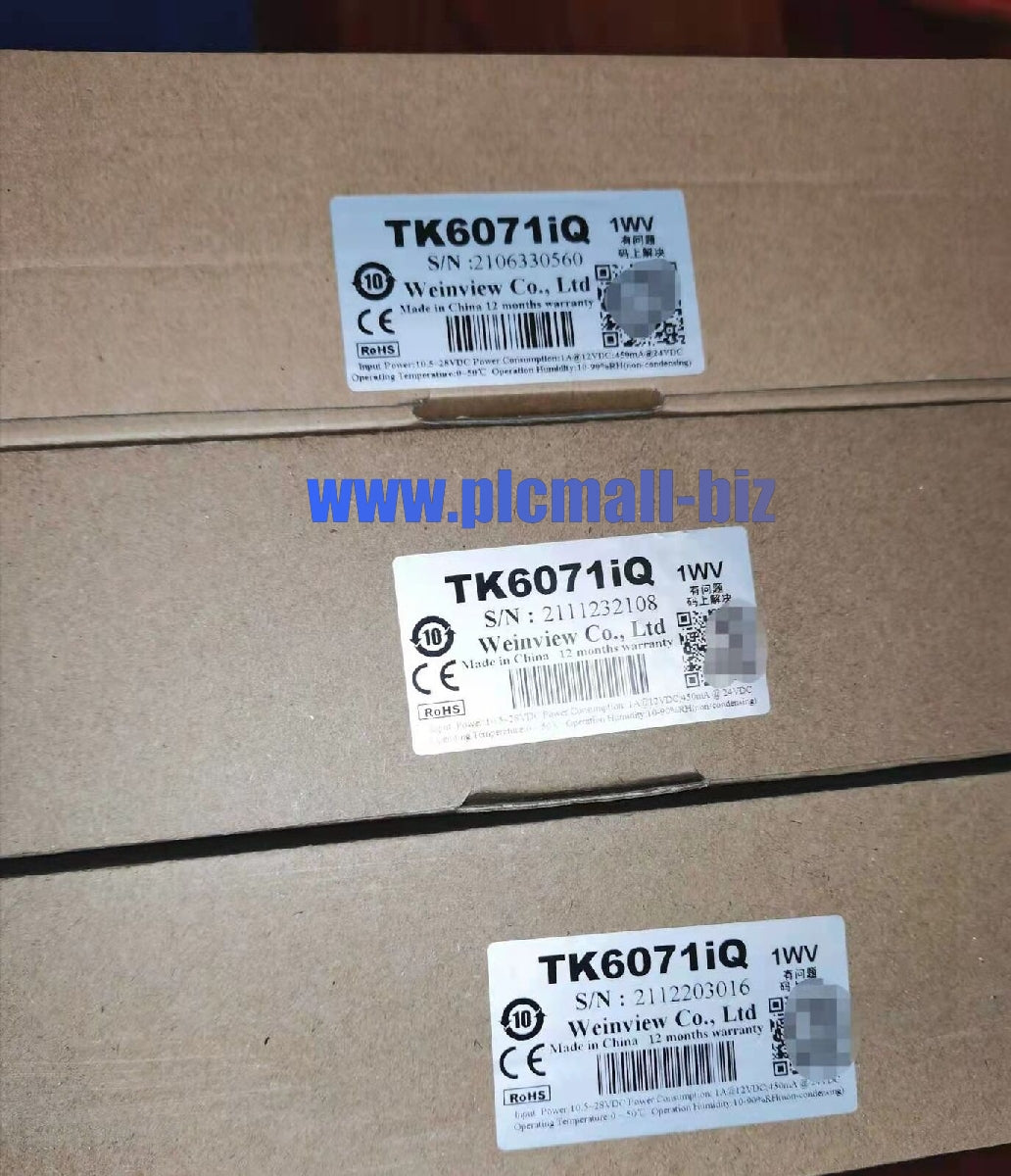 TK6071IQ Weiluntong touch screen Including communication line Brand New