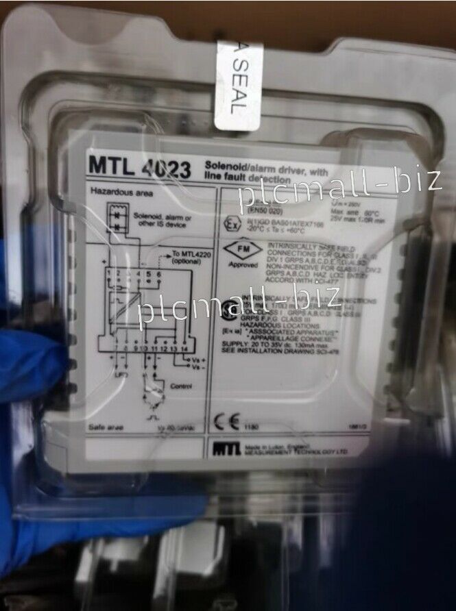 MTL4023 MTL Solenoid Valve/Alarm Driver  Brand New