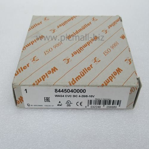 WAS4 CVC DC 4-20/0-10V Weidmuller Signal isolator  Brand New