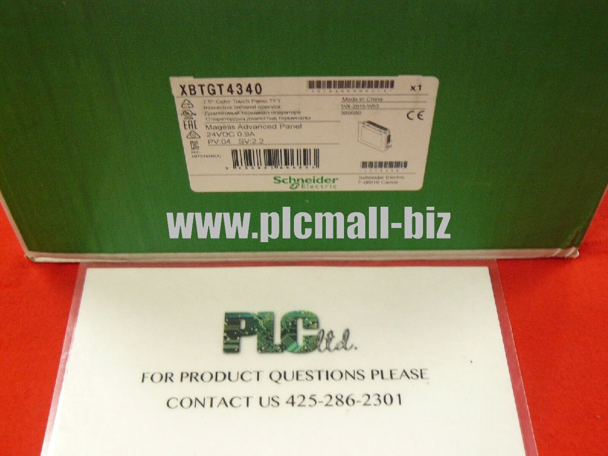 XBTGT4340 Schneider touch screen Brand New
