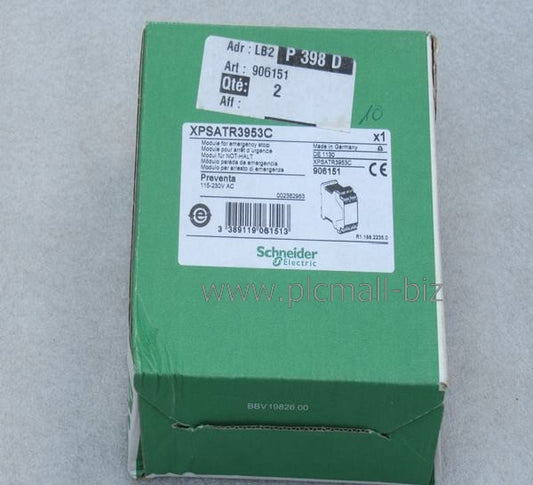 XPSATR3953C Schneider Safety Relays Brand new