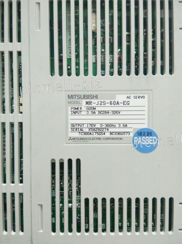 MR-J2S-60A-EG Mitsubishi Servo Driver brand new