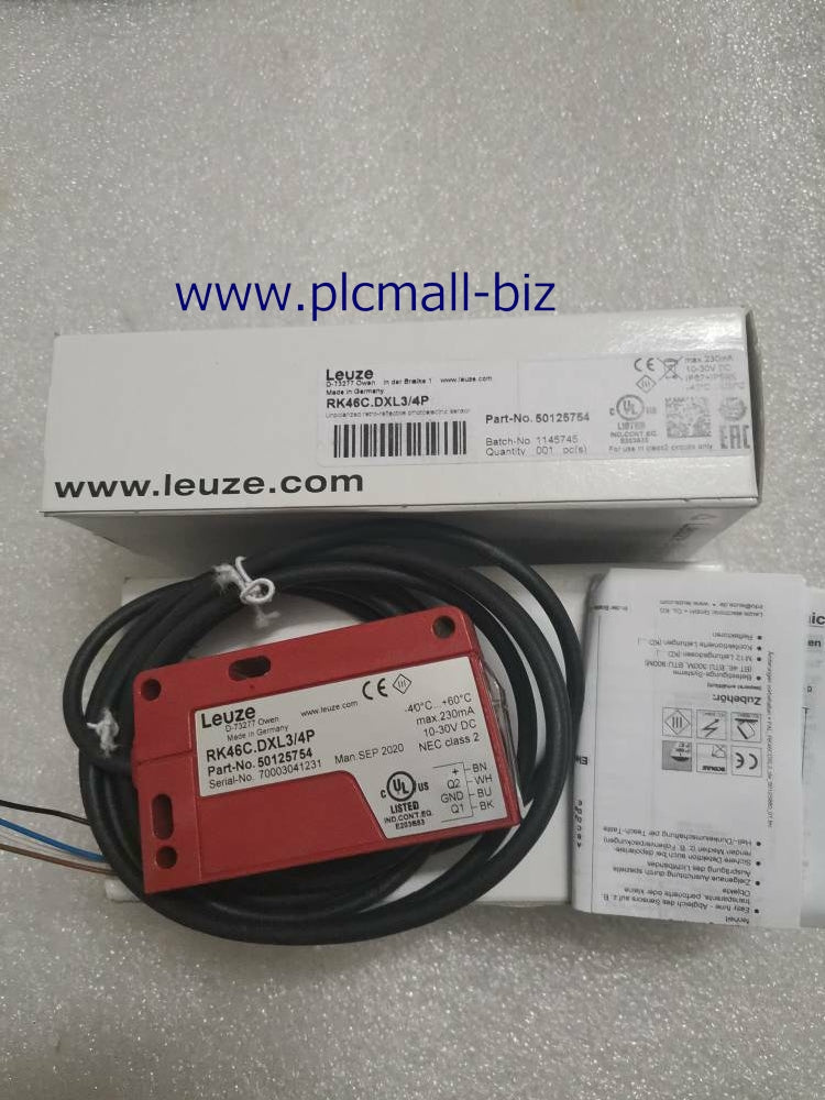 RK46C.DXL3/4P 50125754 Leuze photoelectric sensor Brand New