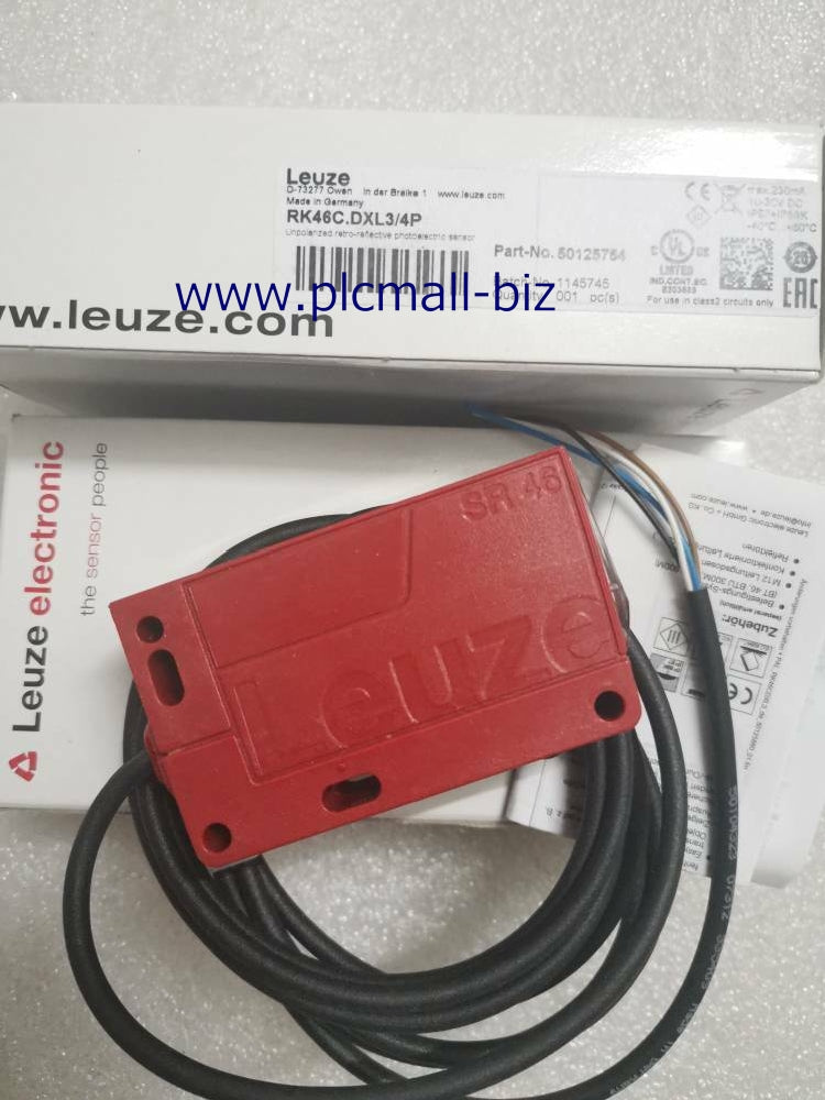 RK46C.DXL3/4P 50125754 Leuze photoelectric sensor Brand New