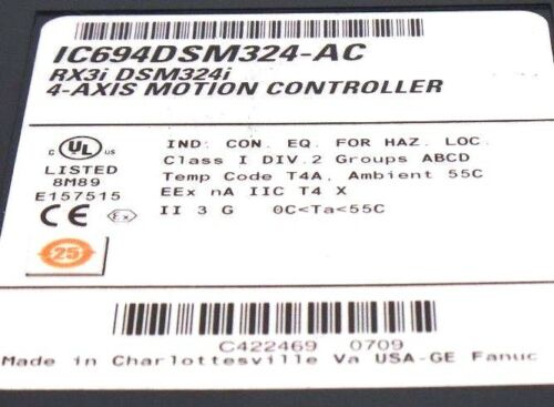 IC694DSM324 General Electric DSM300 Series Brand New in box Factory saled
