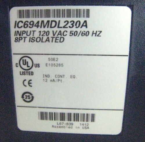 IC694MDL230 General ElectricDiscrete Input I/O Brand New in box  Factory saled